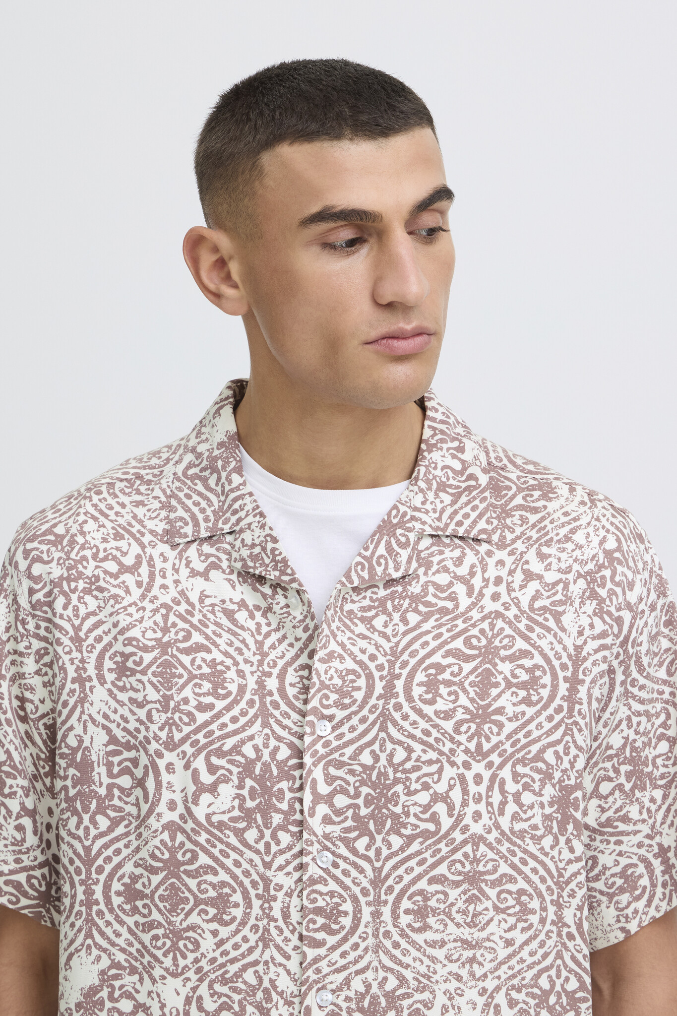 ♣ Rukon Terra Pattern Shirt-3
