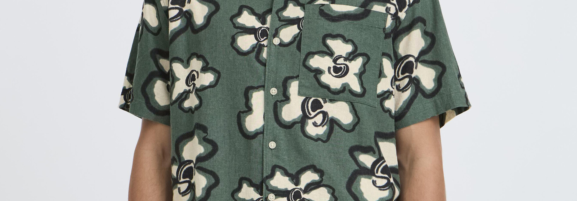Trenton Luau Flower Shirt