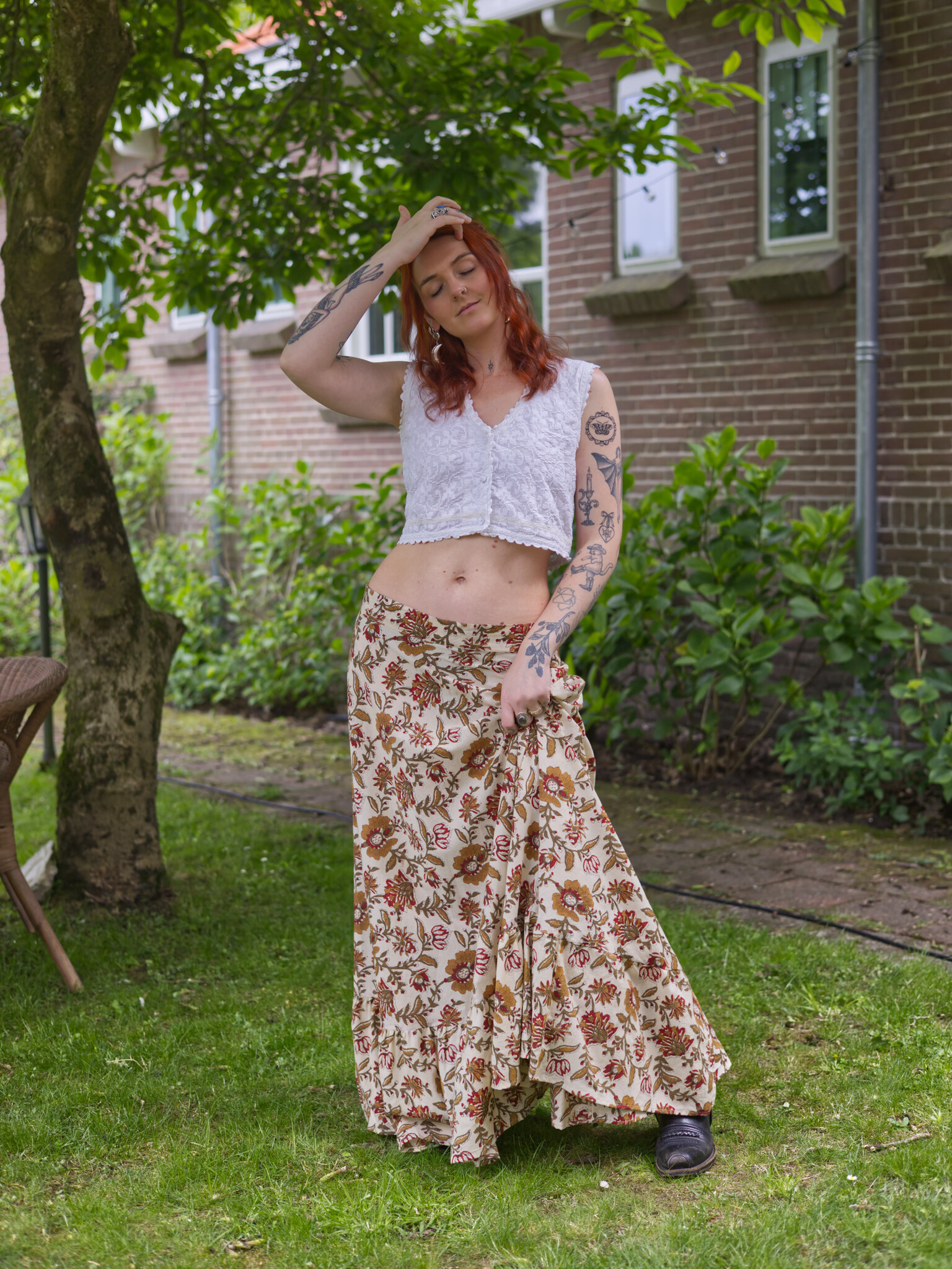 The Poppy Skirt (BUMBLEBEE)-2
