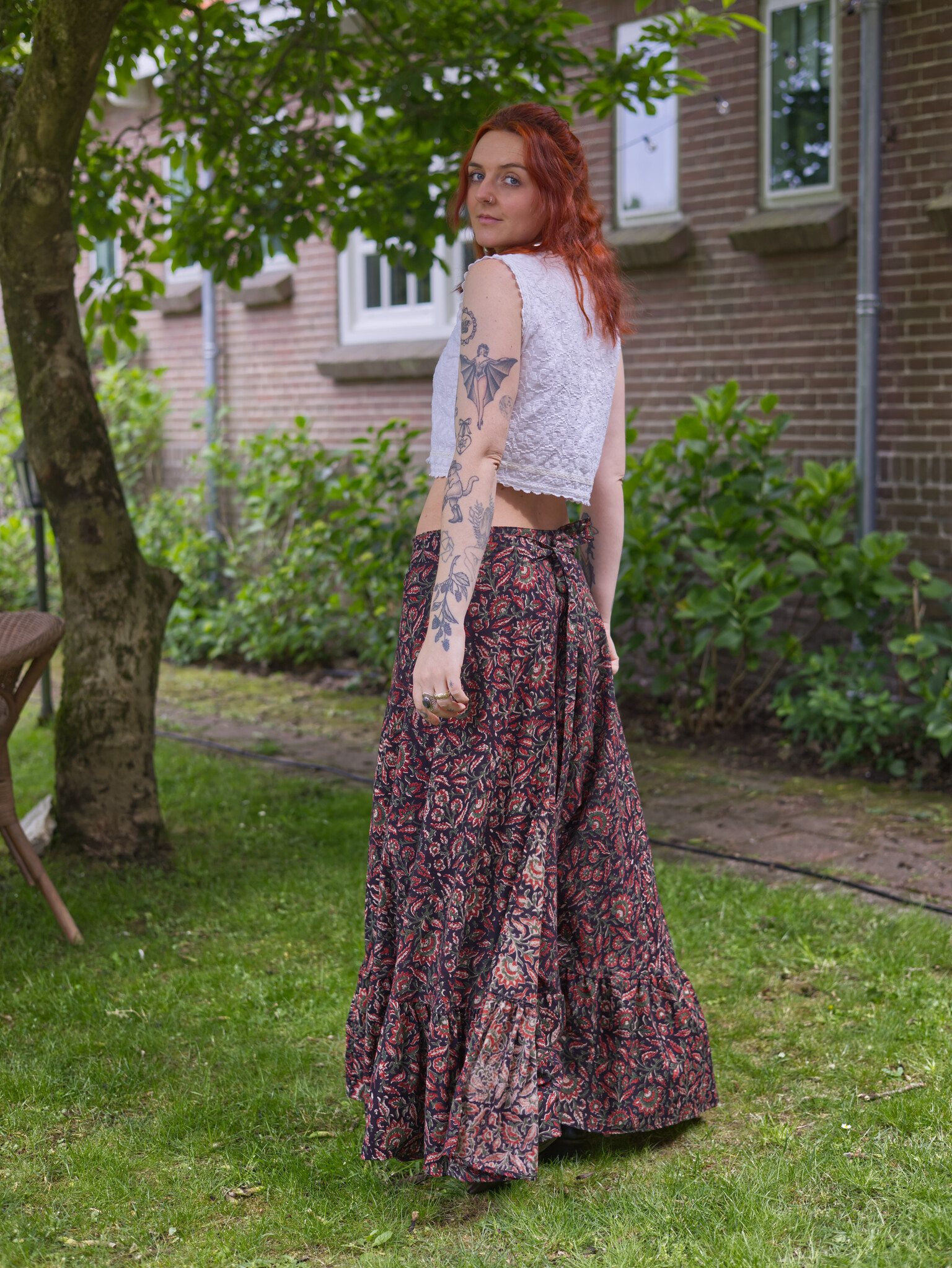 The Poppy Skirt (MOTH)-2