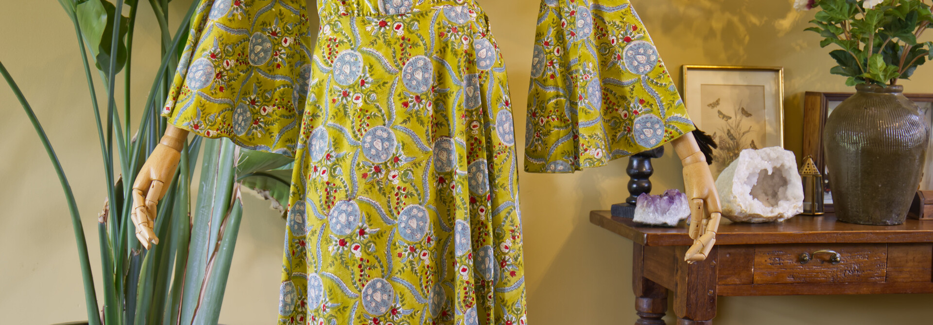 The Plantae Dress (DRAGONFLY)