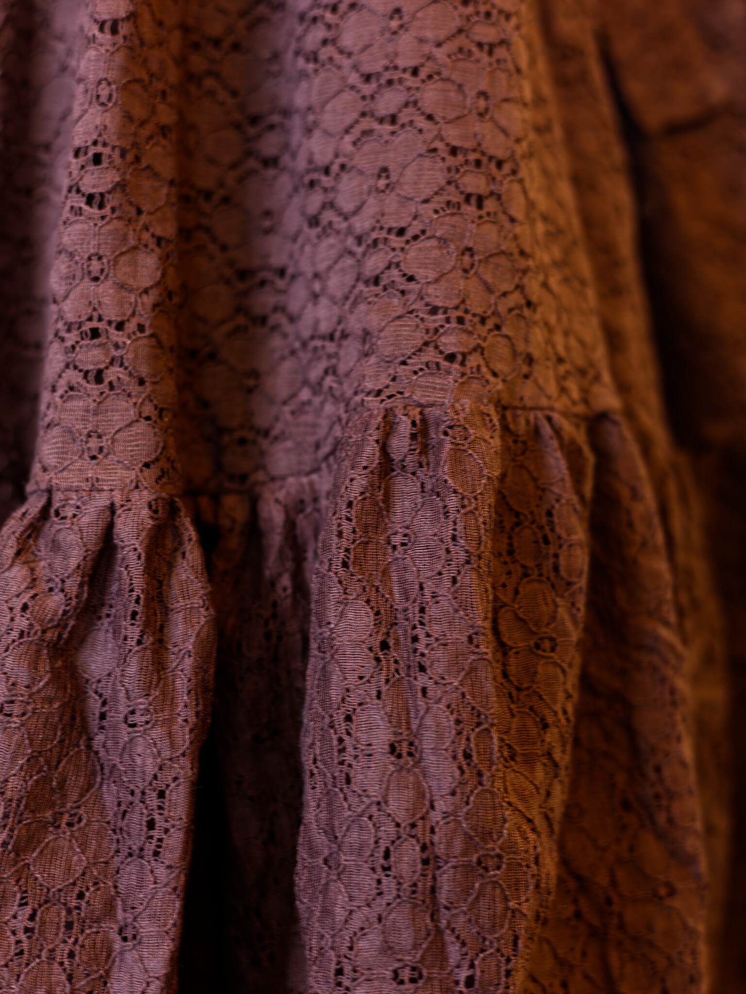 The Sabbath Lace Skirt (CARDAMOM)-5