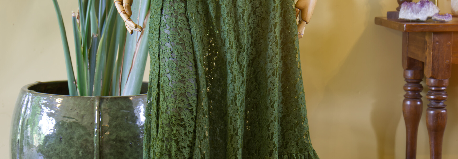 The Sabbath Lace Skirt (ROSEMARY)