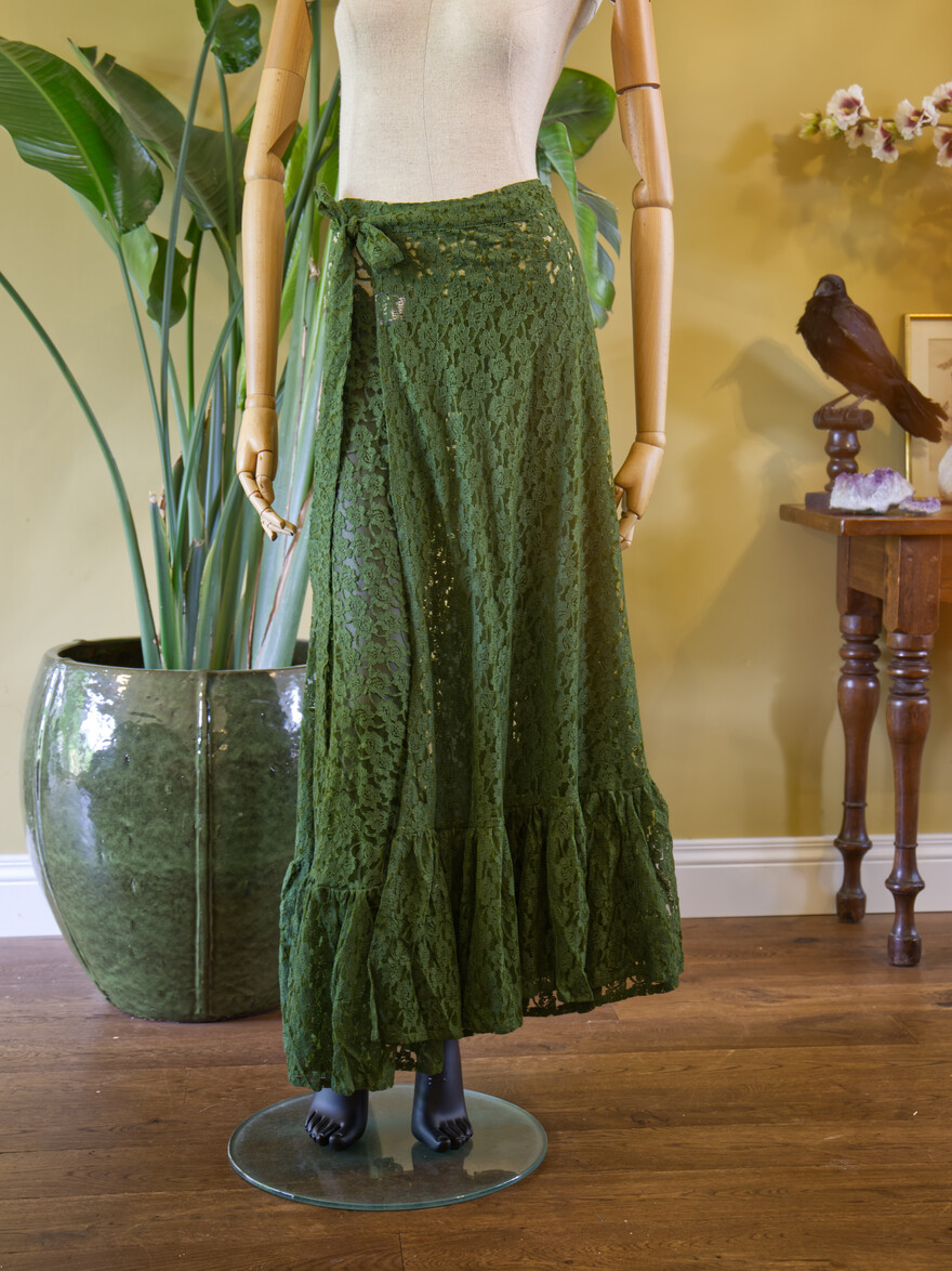 The Sabbath Lace Skirt (ROSEMARY)