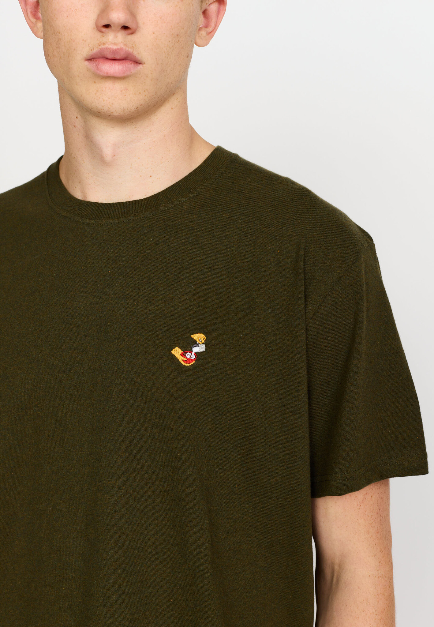 ♣ Army Hipster Latte Tee-3