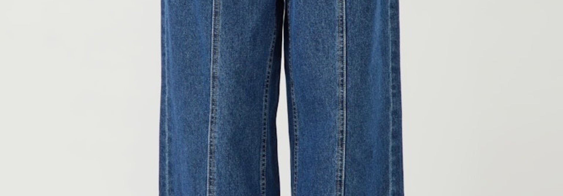 ♣ Yaselsie Segmented Wide Jeans