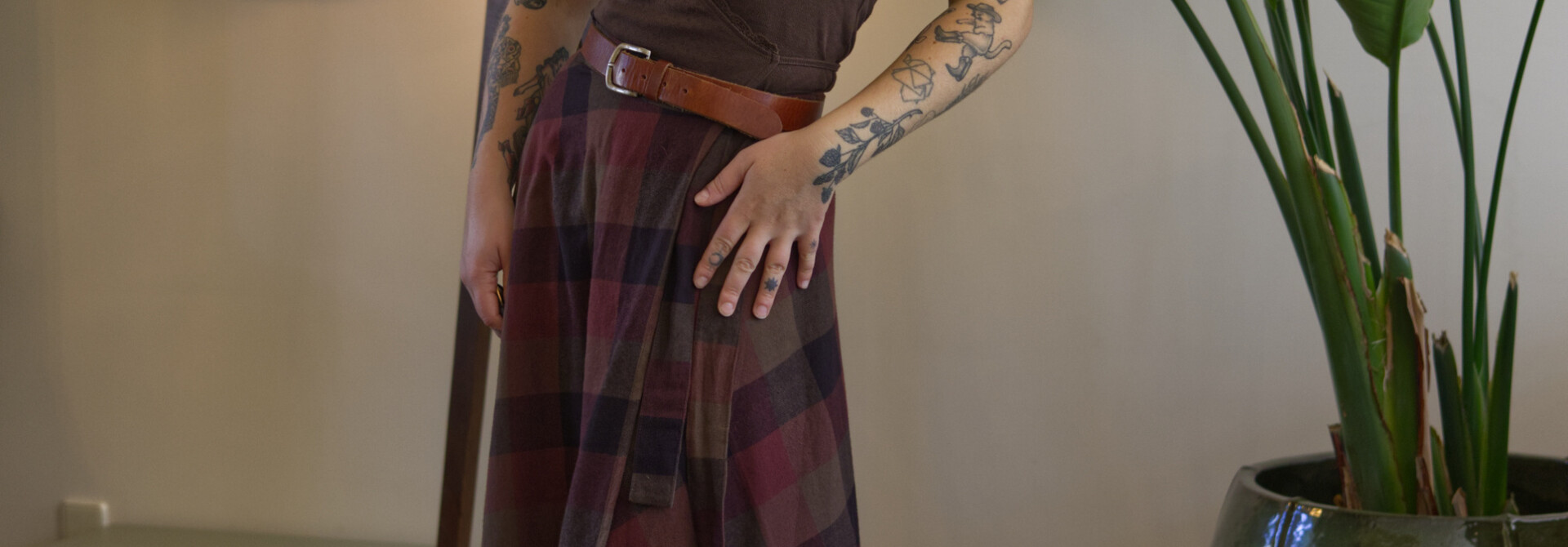 The Sabbath Cotton Skirt (MAPLE)