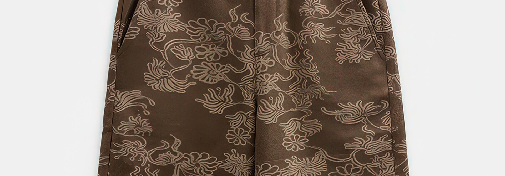 Akjan Wabi Jacquard Shorts