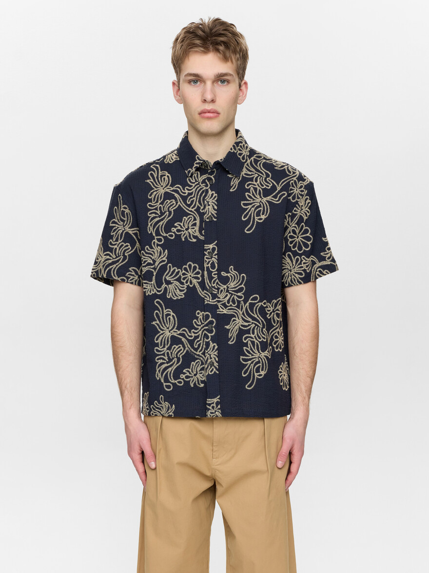 Akotto Midnight Threadwork Shirt