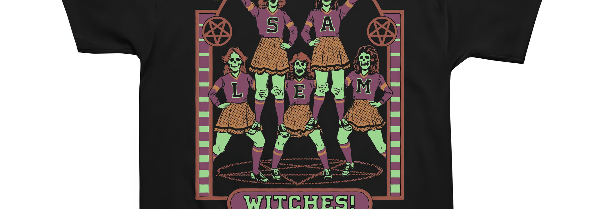 Black Salem Witches Tee