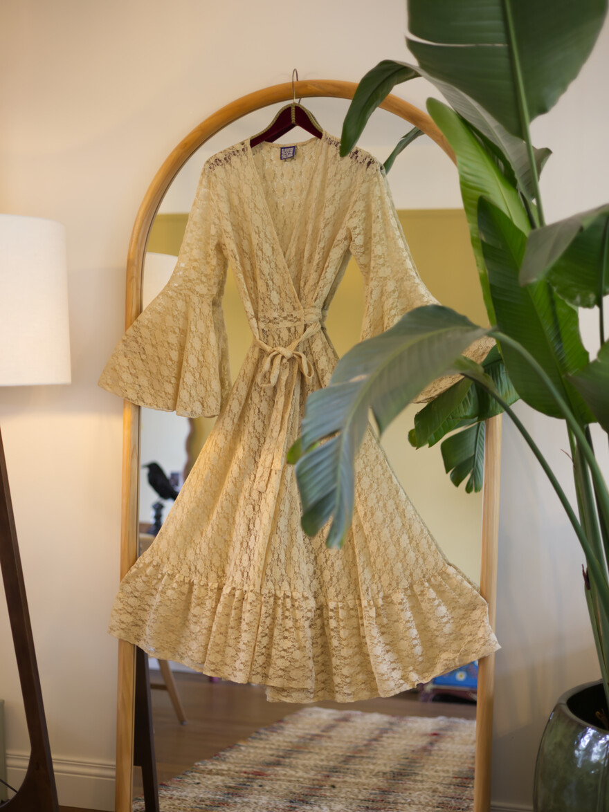 The Aurora Lace Dress (ANISE)