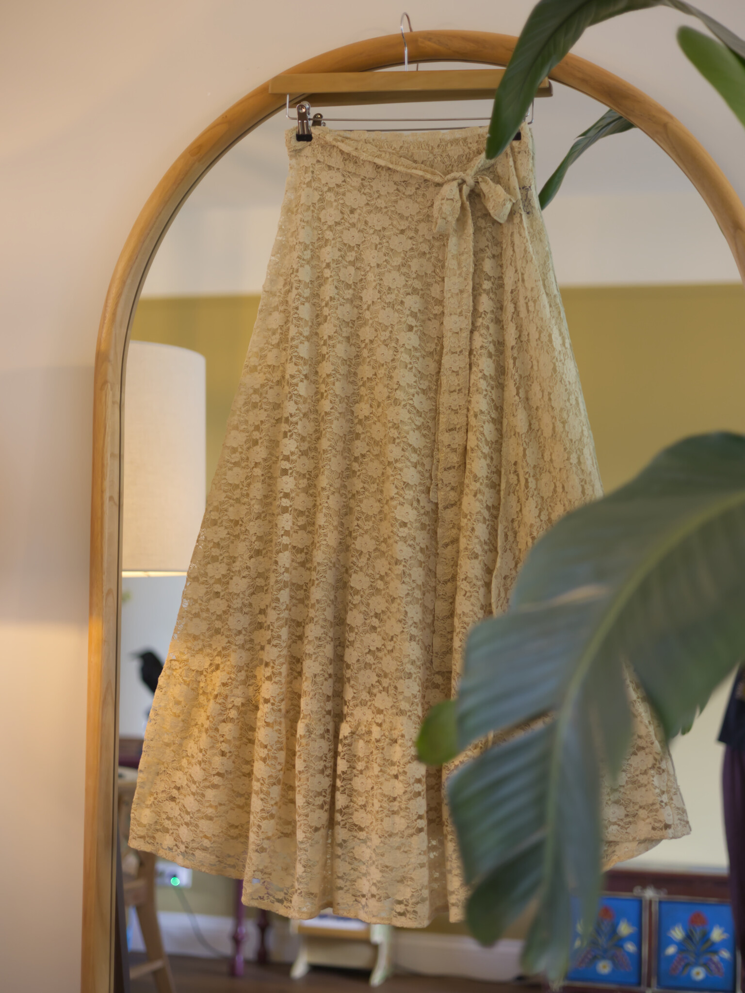 The Sabbath Lace Skirt (ANISE)-1