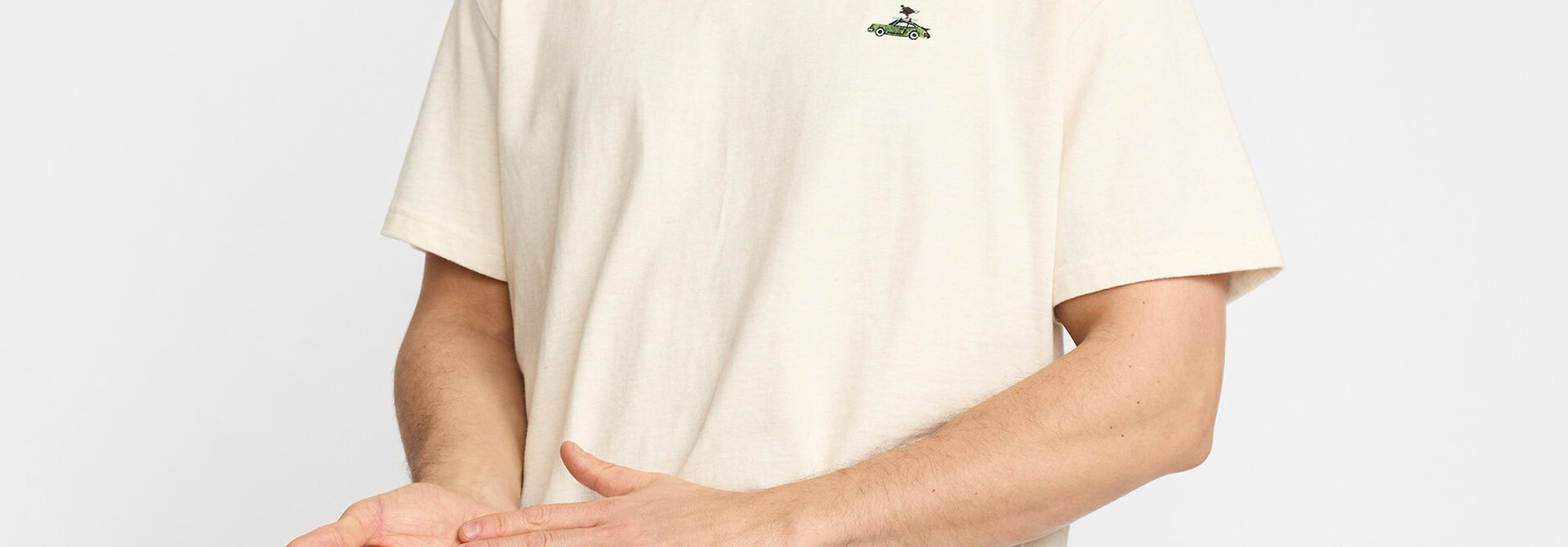♣ Offwhite Car Skiing Tee