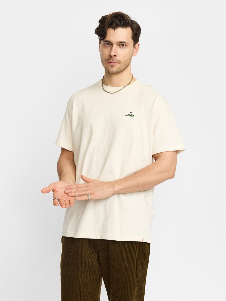 ♣ Offwhite Car Skiing Tee