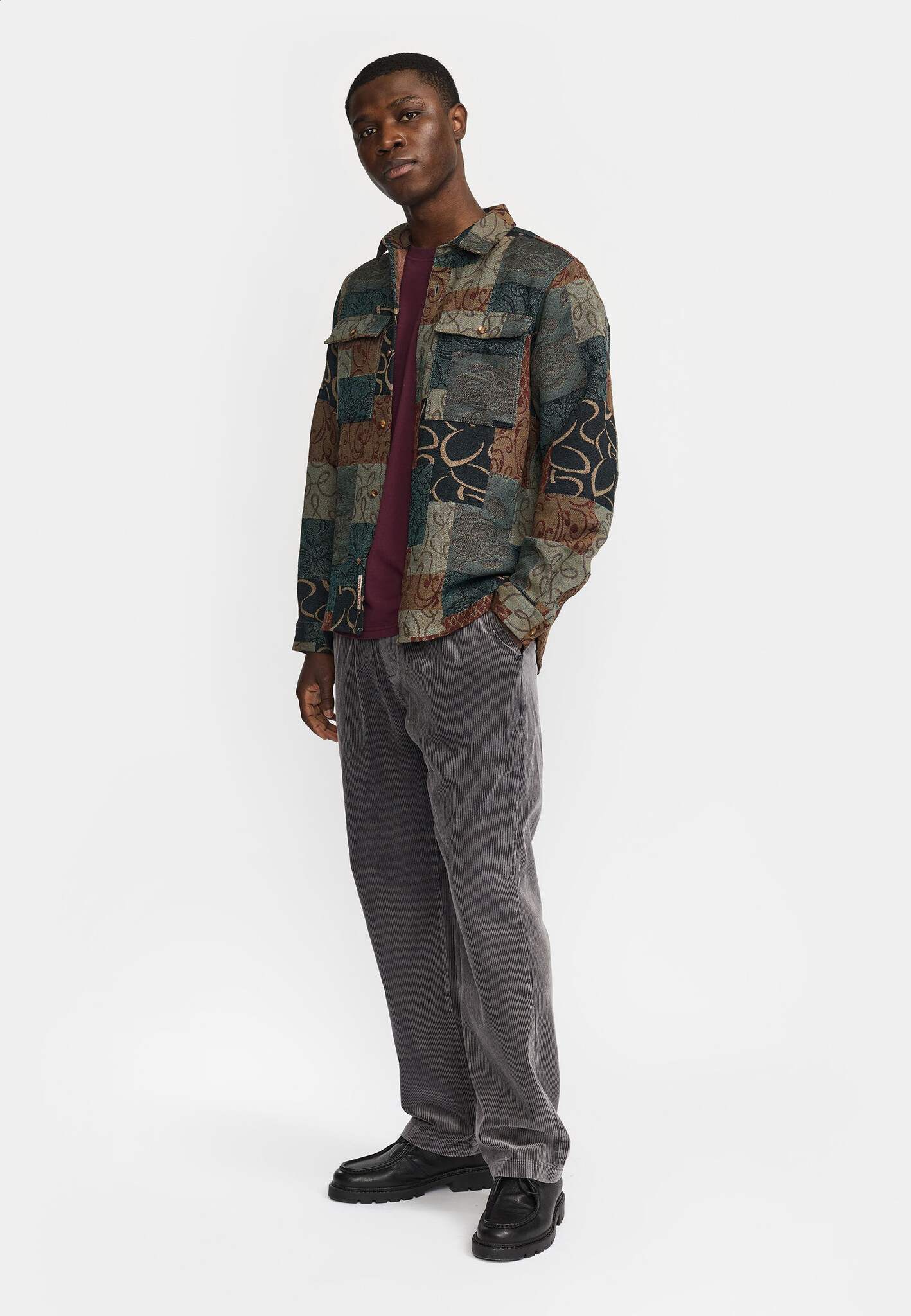 ♣ Relic Mosaic Utility Shirt-6
