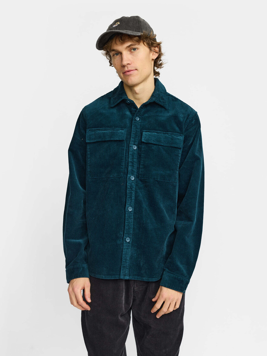 ♣ Dual Pocket Petrol Utility Shirt