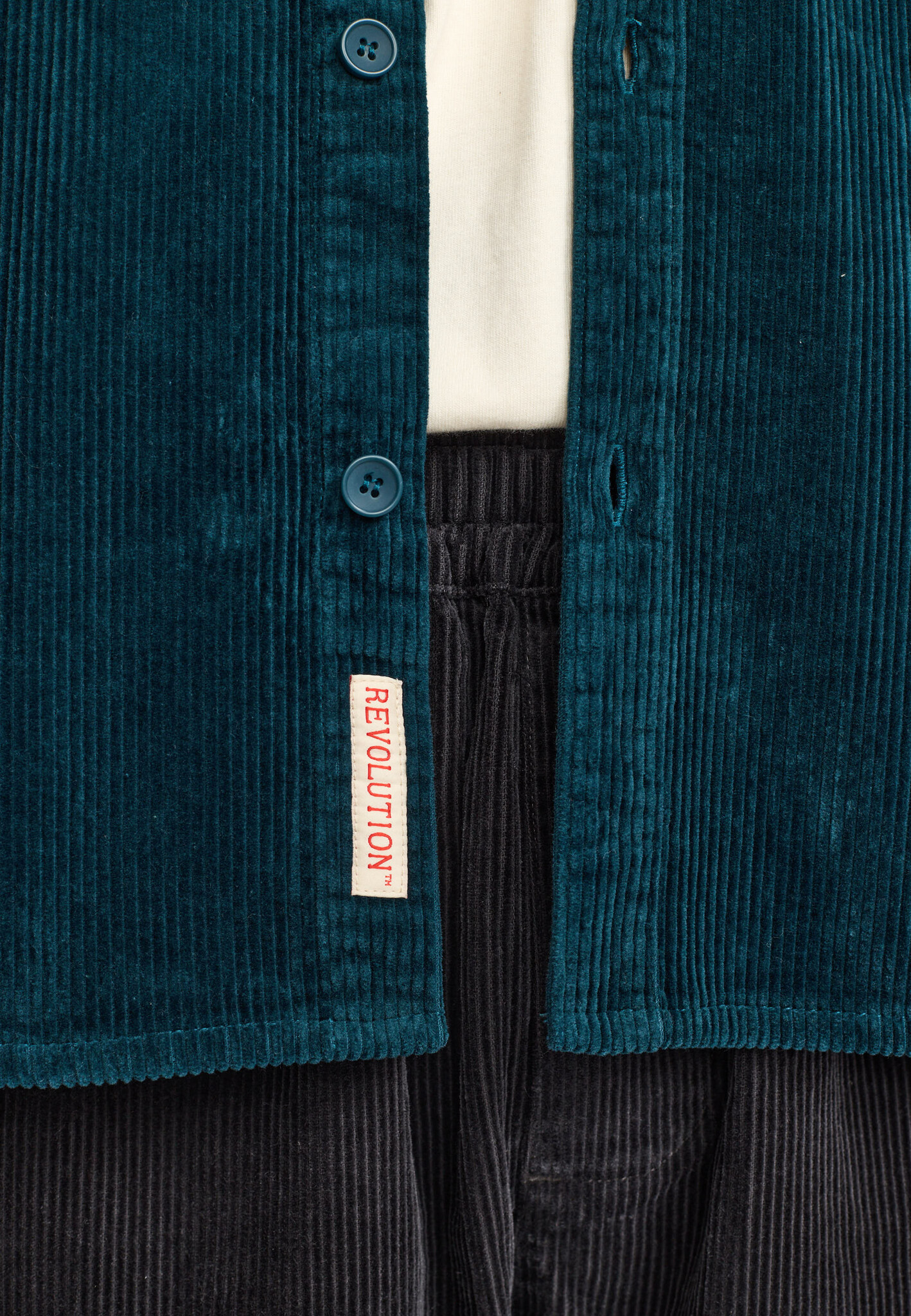 ♣ Dual Pocket Petrol Utility Shirt-5