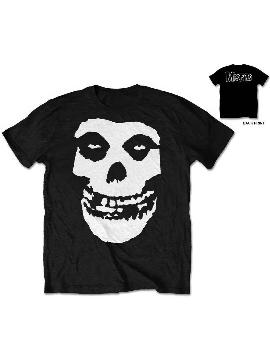 Misfits - Classic Fiend Skull Black Tee