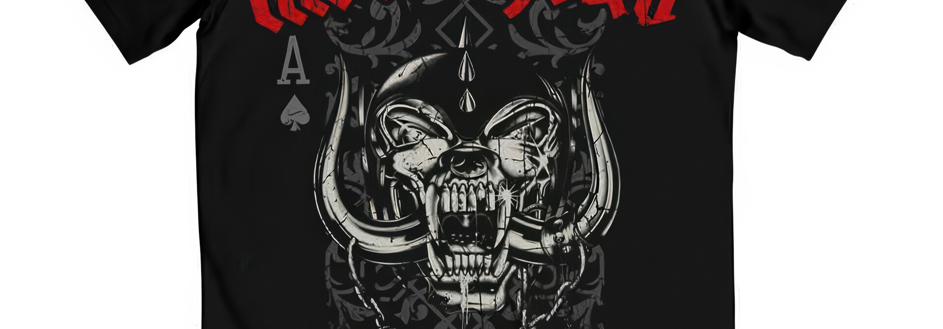 Motörhead - Playing Card Black Tee
