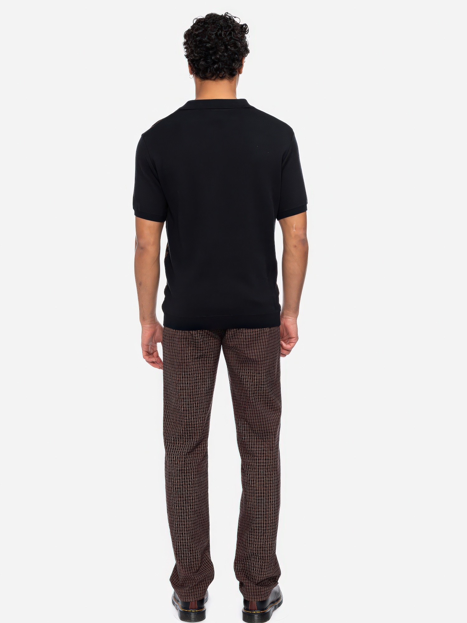 ♣ Charles Almond Flower Polo Shirt-6