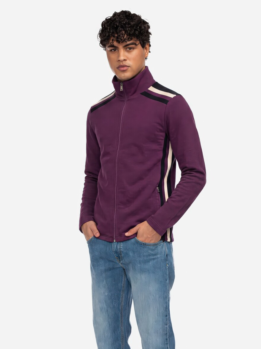 ♣ Jimmy Purple Plush Jacket