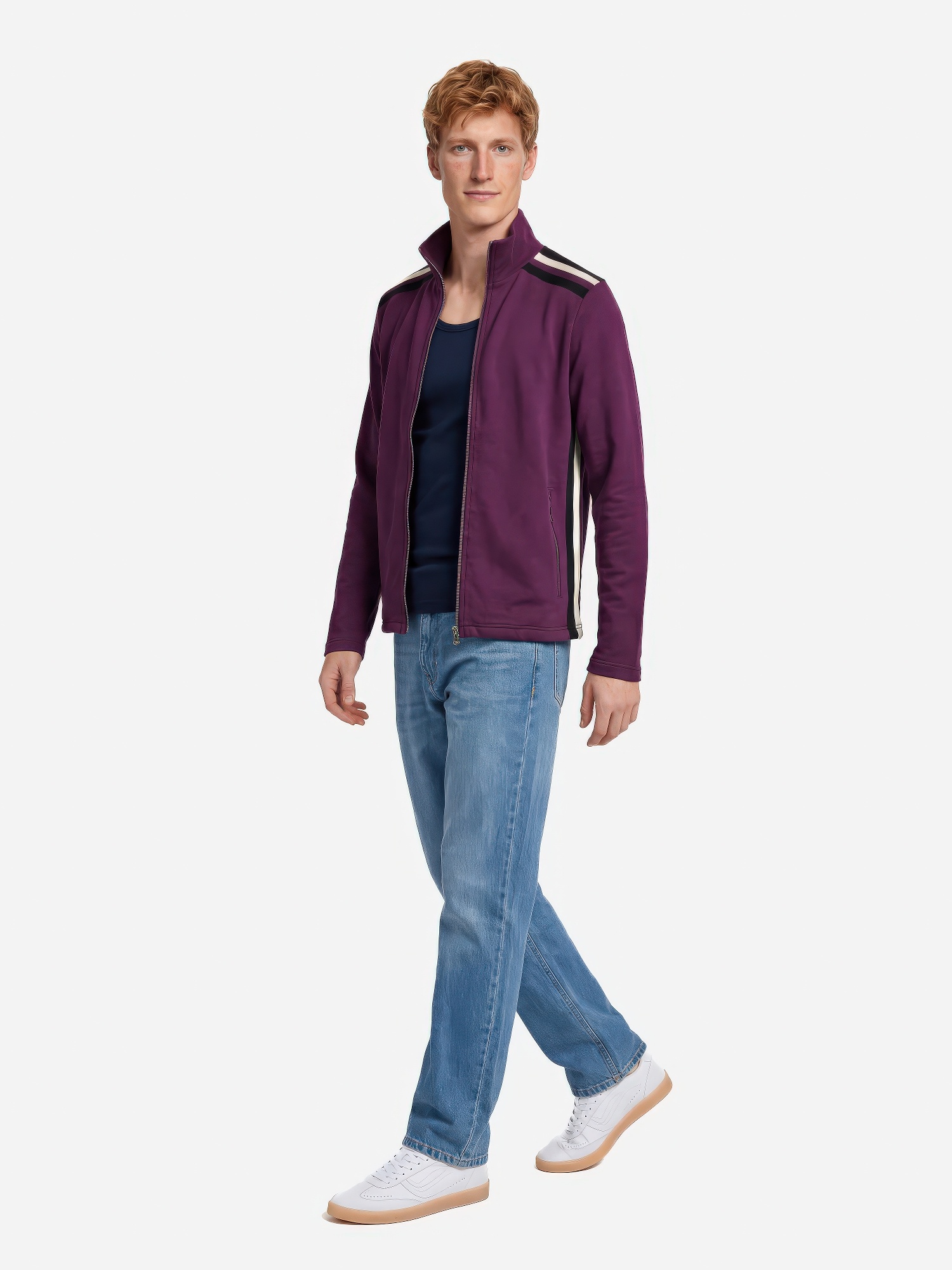 ♣ Jimmy Purple Plush Jacket-2