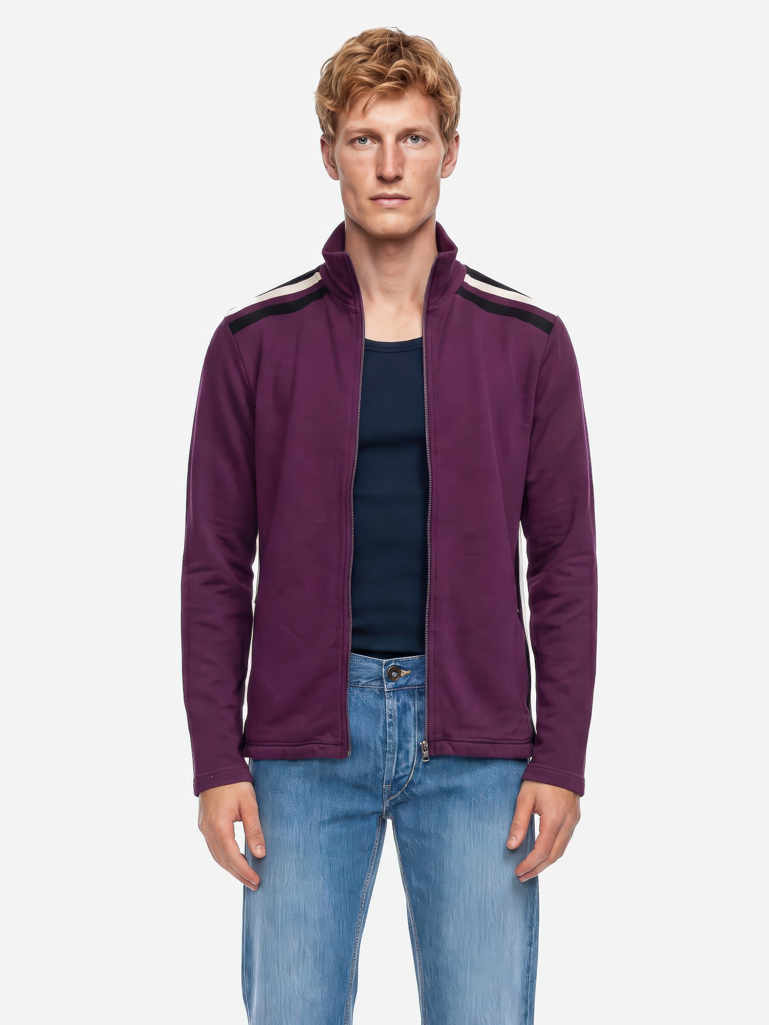 ♣ Jimmy Purple Plush Jacket-3