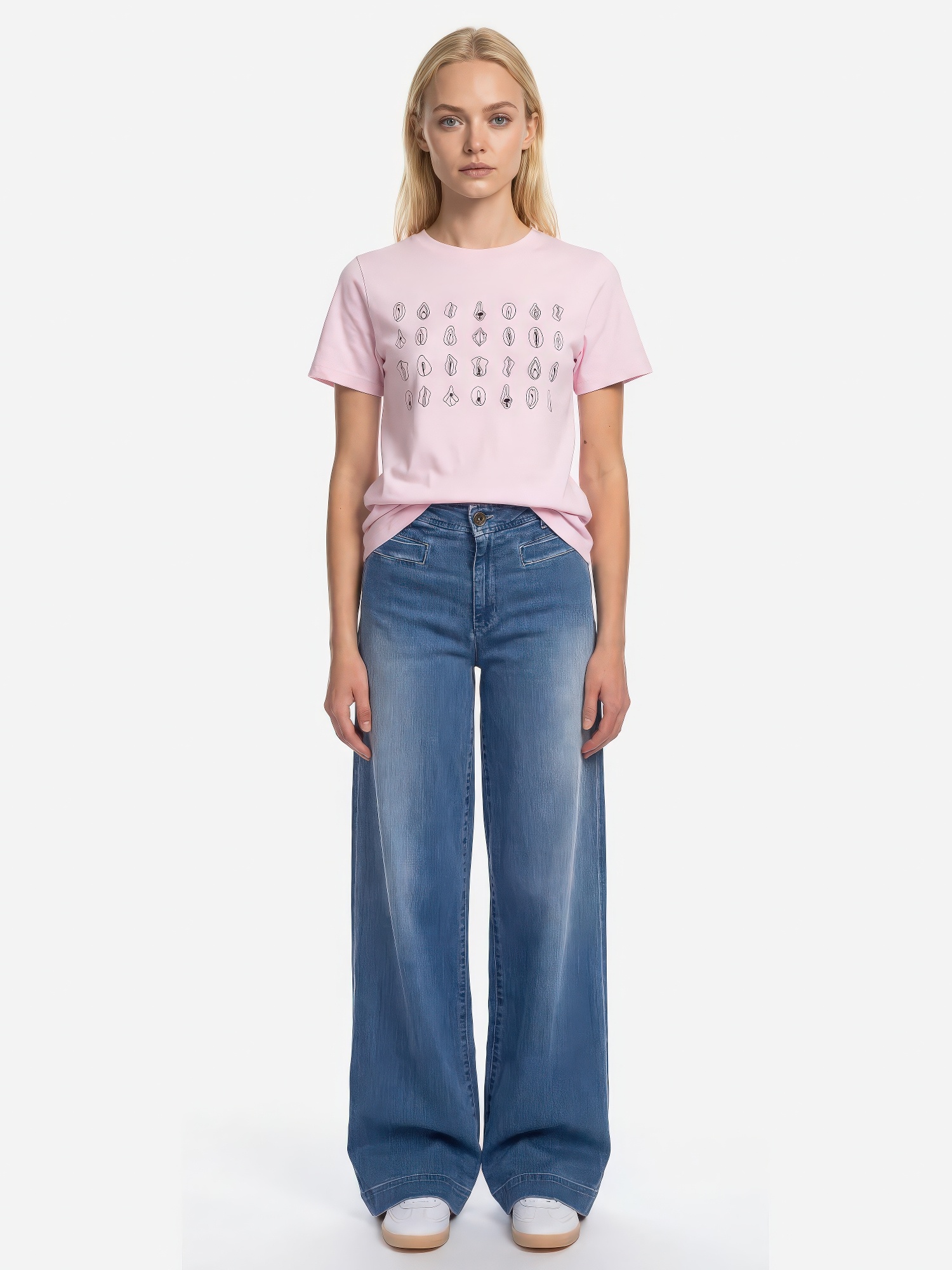 ♣ Maja Pink Vag Tee-5