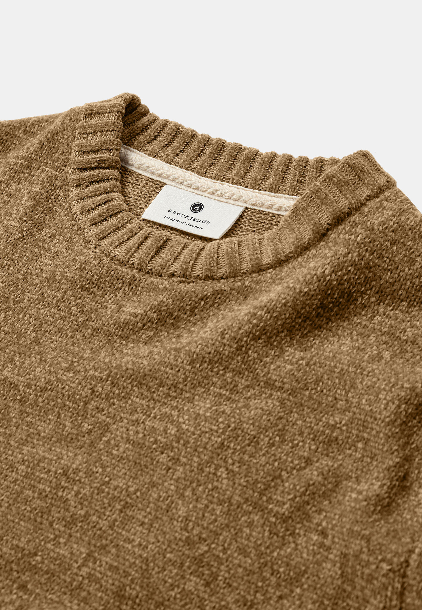Aksune Chenille Ermine Gold Knit-2