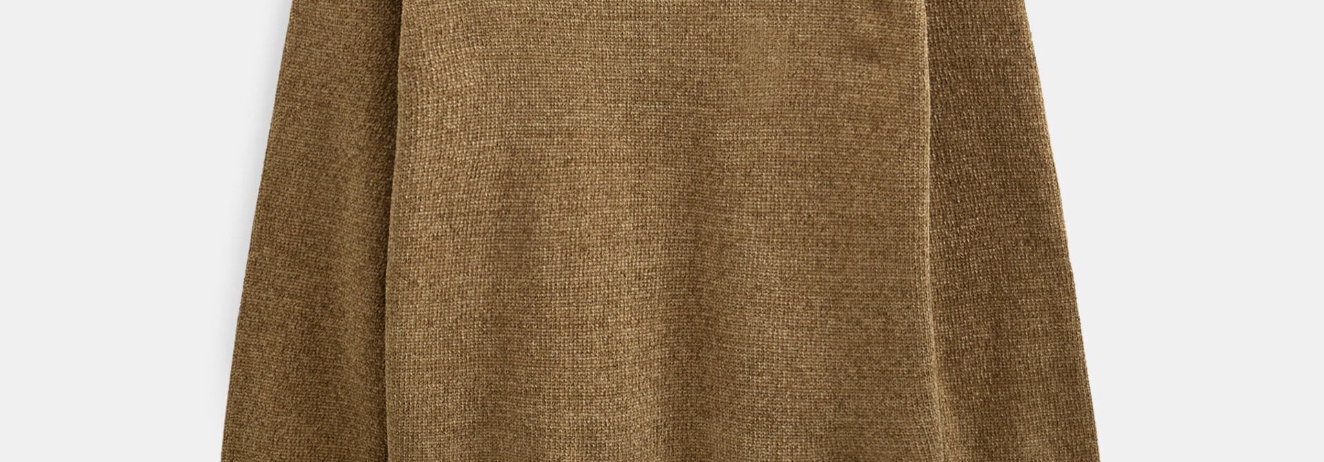 Aksune Chenille Ermine Gold Knit