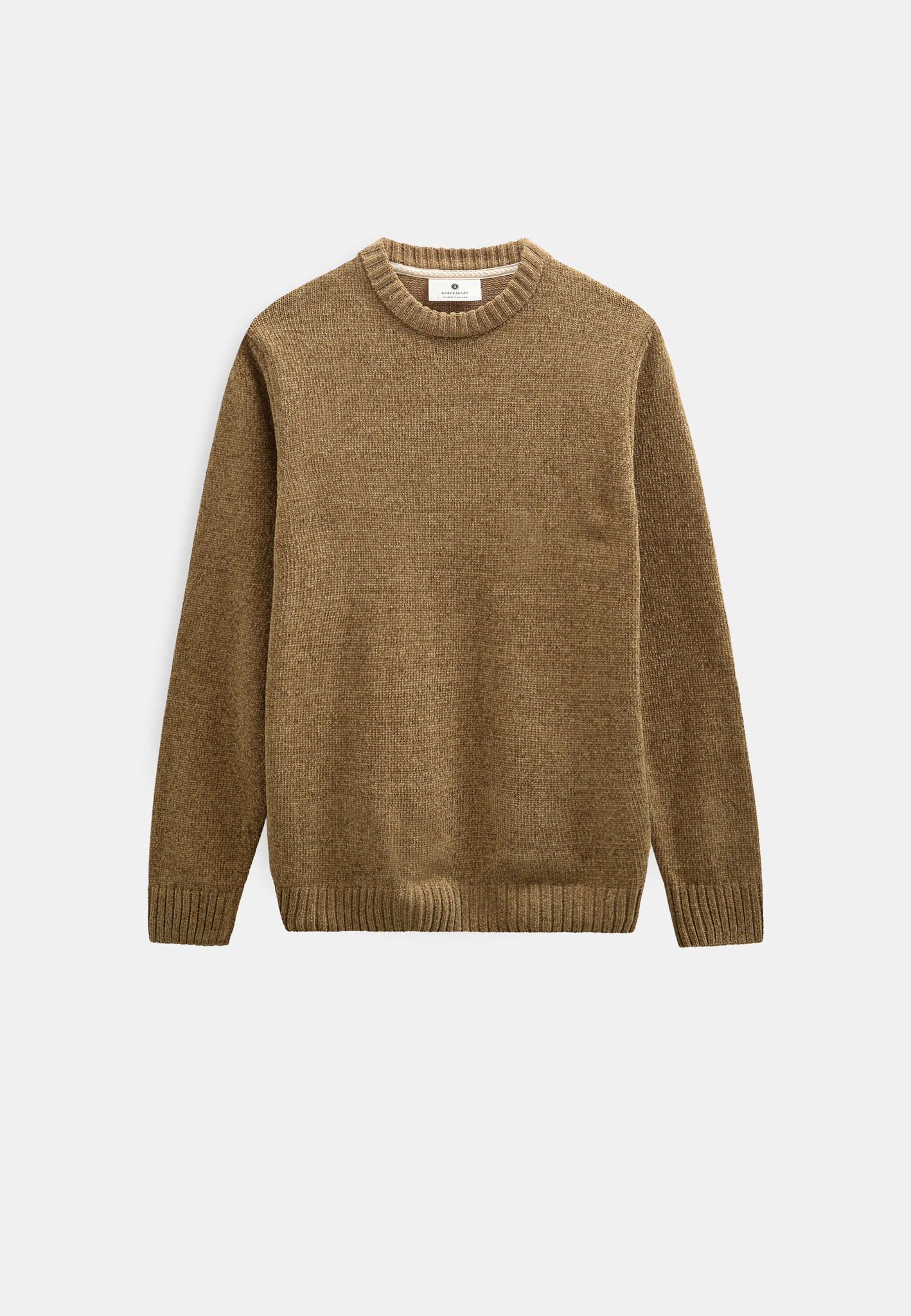Aksune Chenille Ermine Gold Knit-1