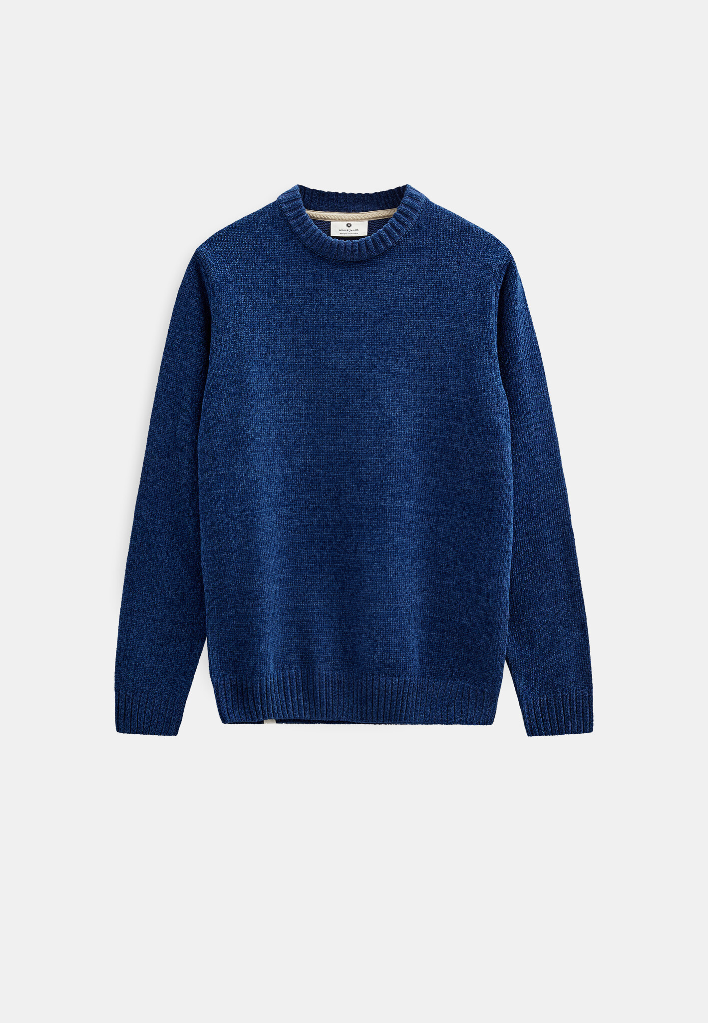 Aksune Chenille Heritage Blue Knit-1