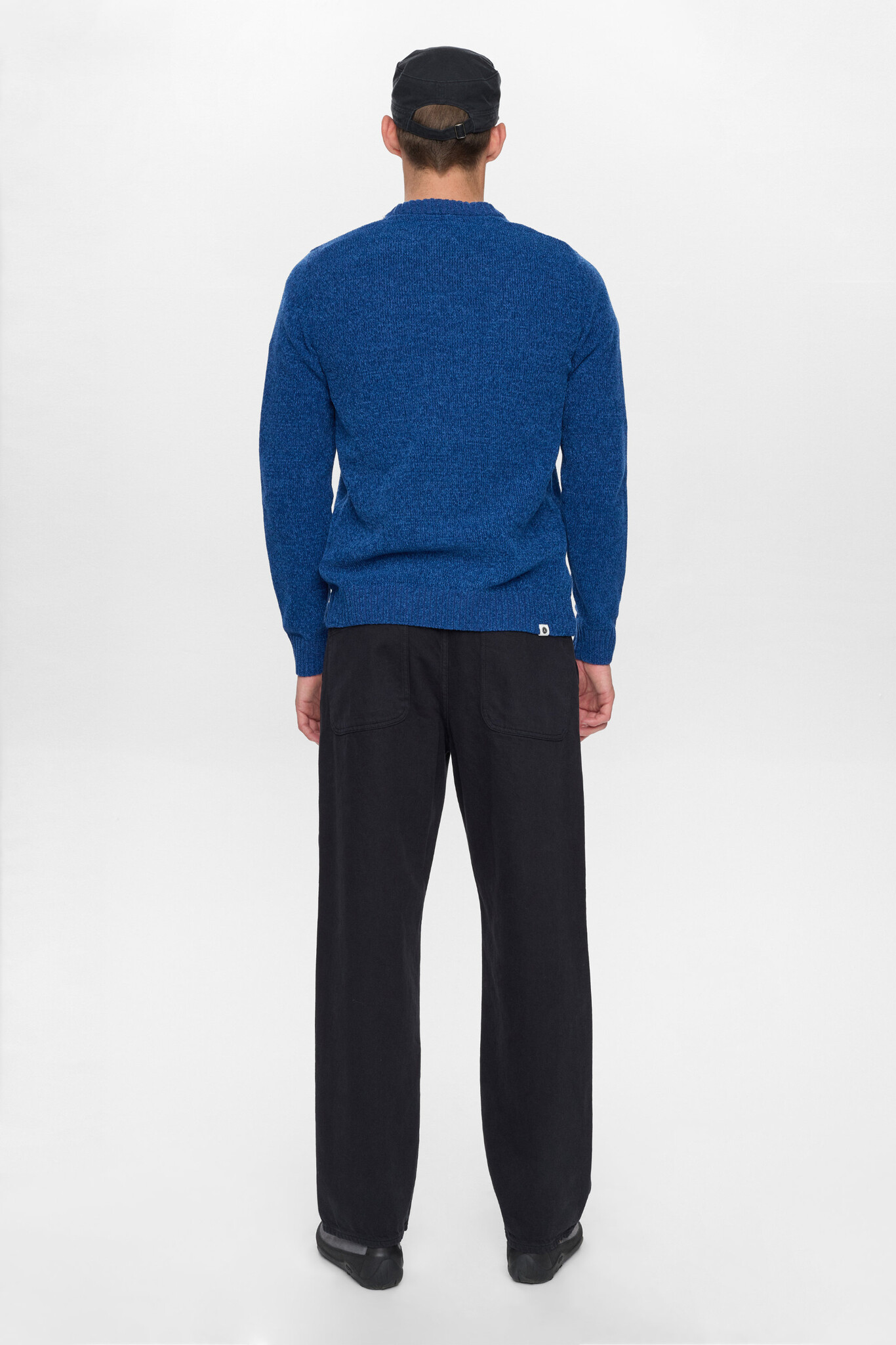 Aksune Chenille Heritage Blue Knit-5