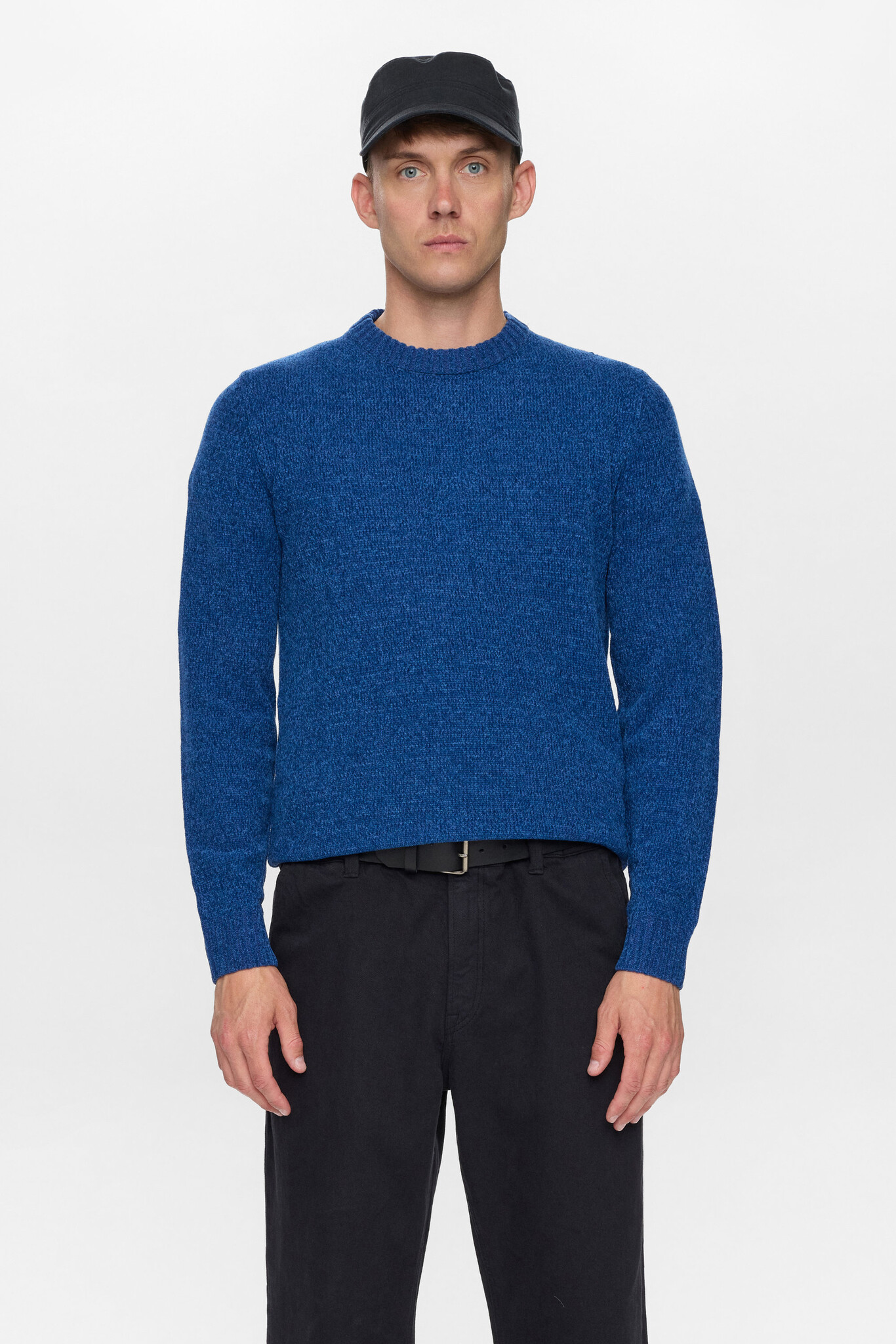 Aksune Chenille Heritage Blue Knit-6