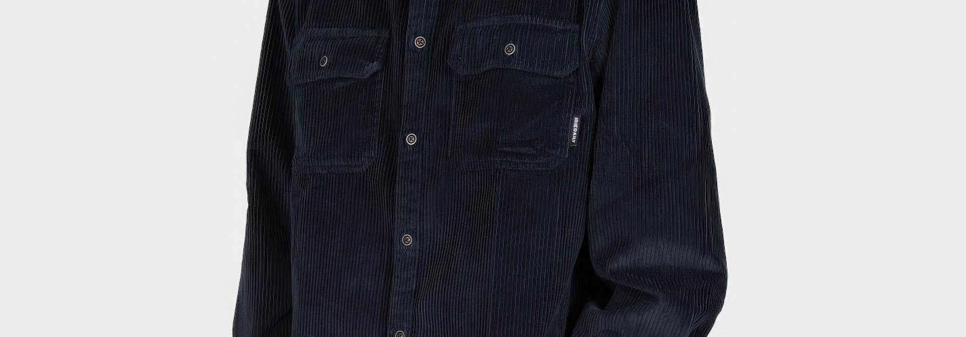 ♣ Bubble Dark Onion Cord Shirt