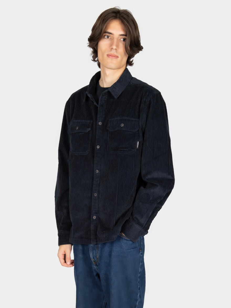 ♣ Bubble Dark Onion Cord Shirt