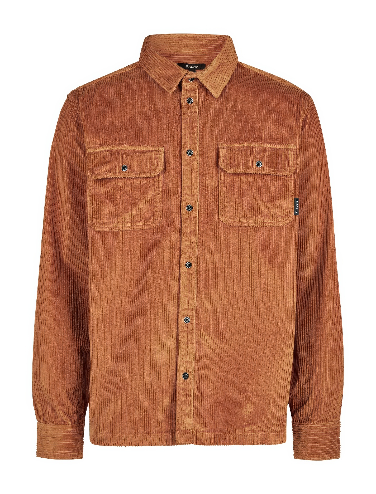 ♣ Tobacco Bubble Cord Shirt-4