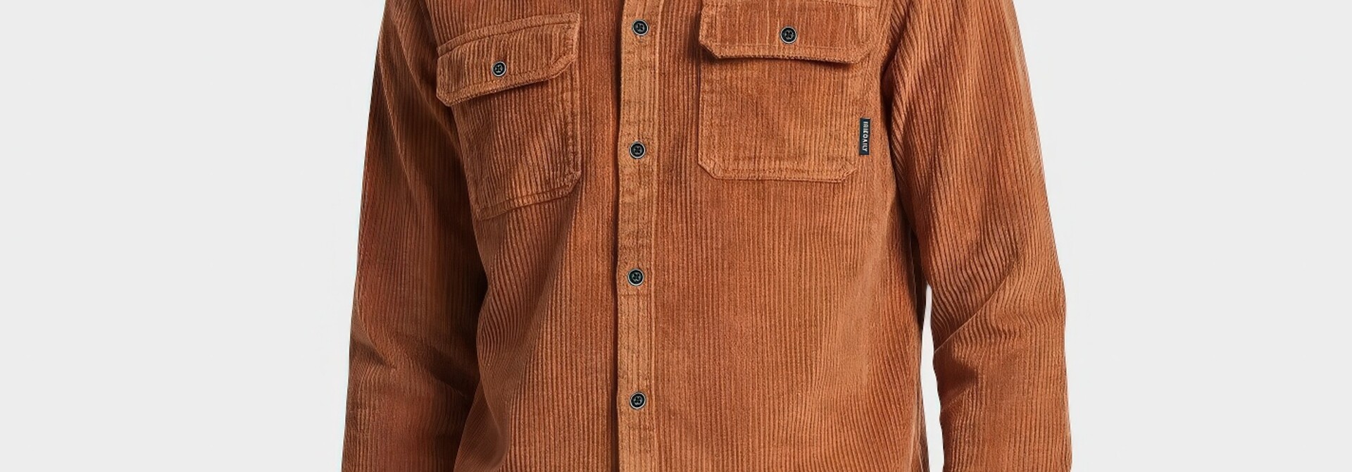 ♣ Tobacco Bubble Cord Shirt