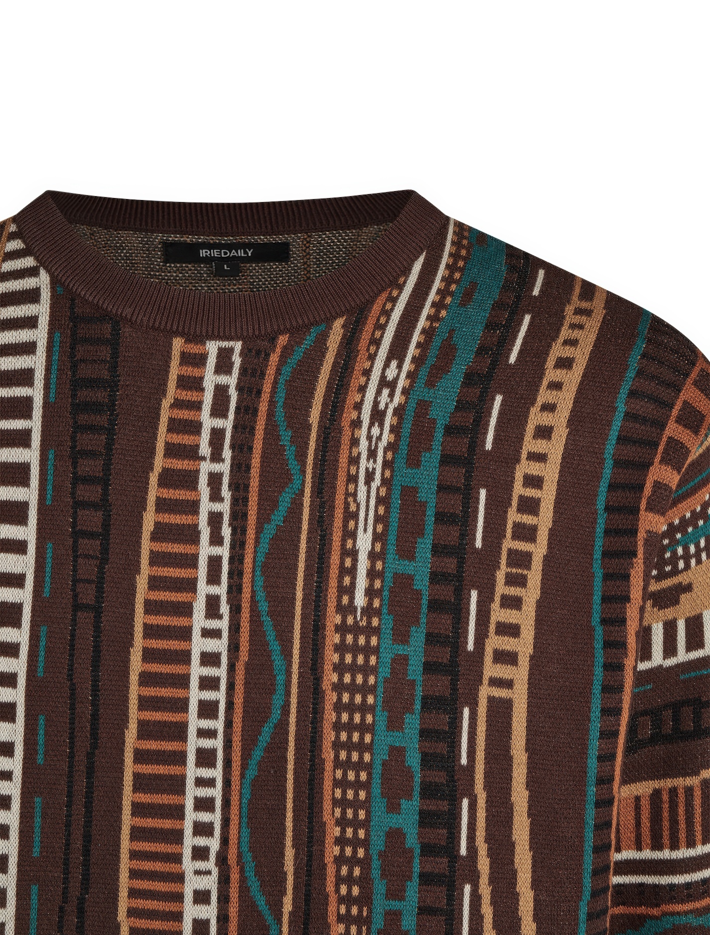 ♣ Theodore Dark Coffee Hippie Knit-5