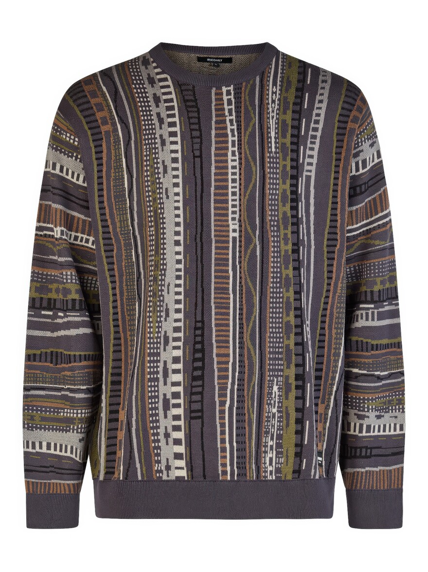 ♣ Theodore Charcoal Hippie Knit