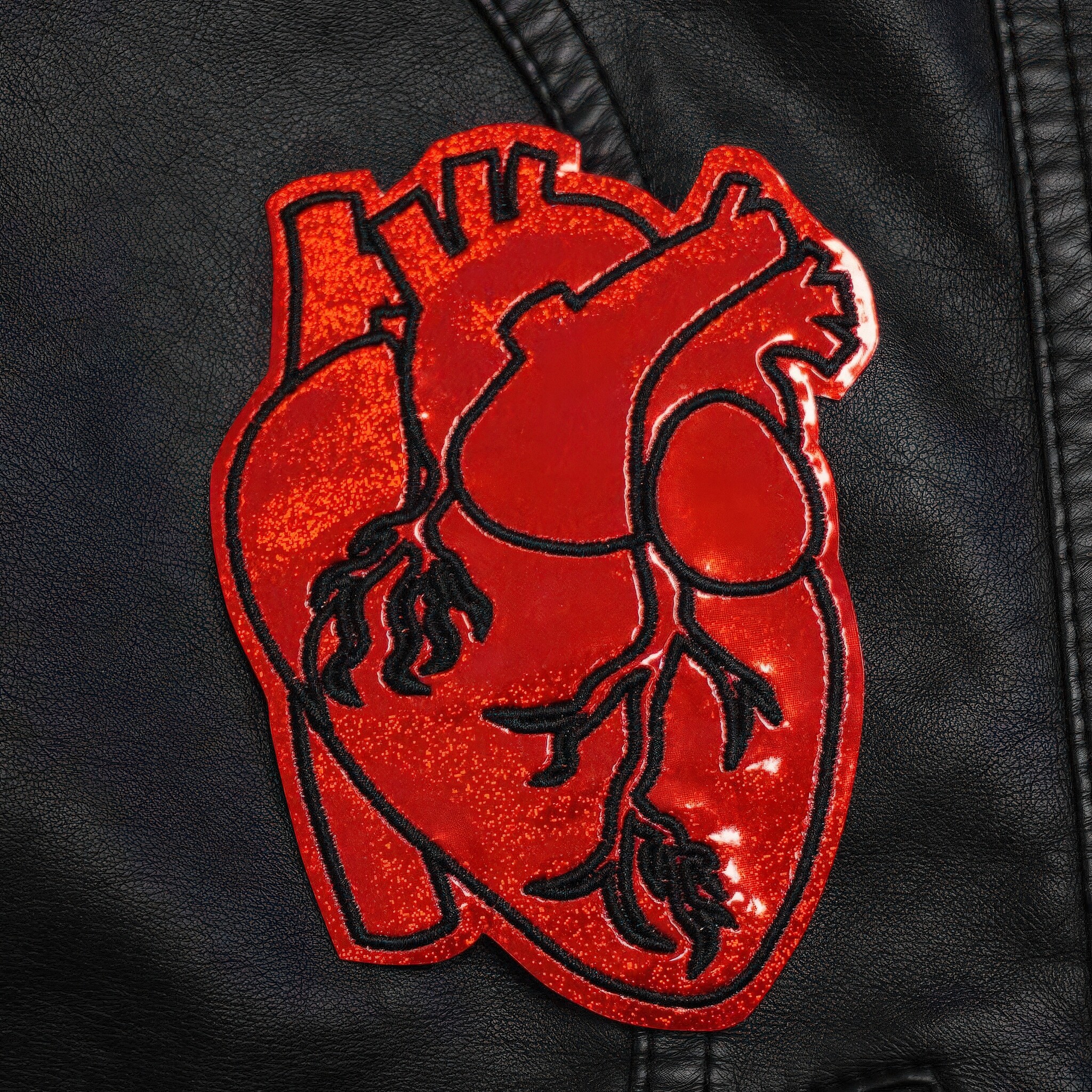 Anatomical Heart Holographic Patch-2