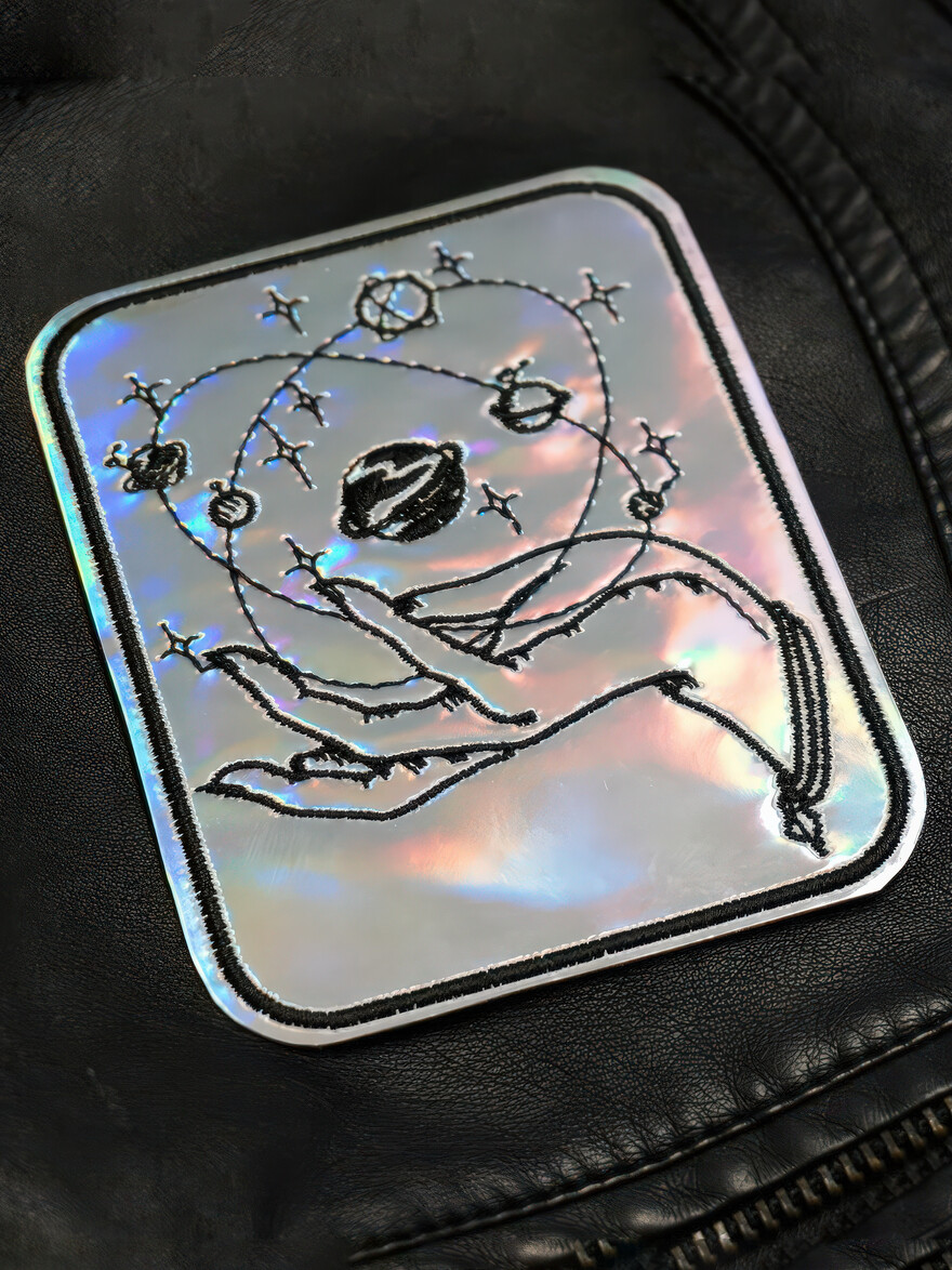 Celestial Hand Holographic Patch