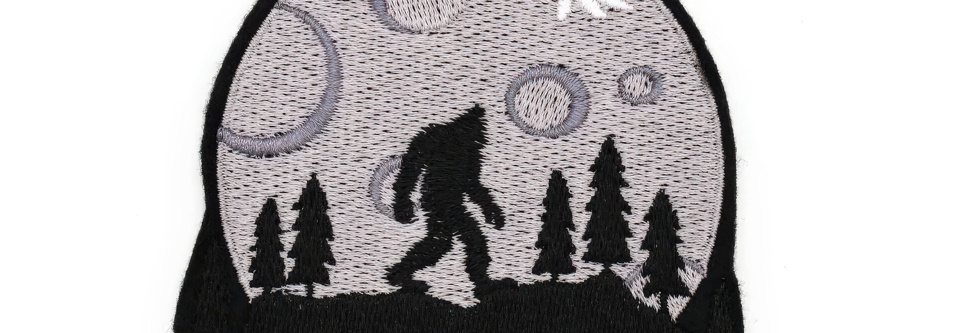 Bigfoot and Full Moon Patch