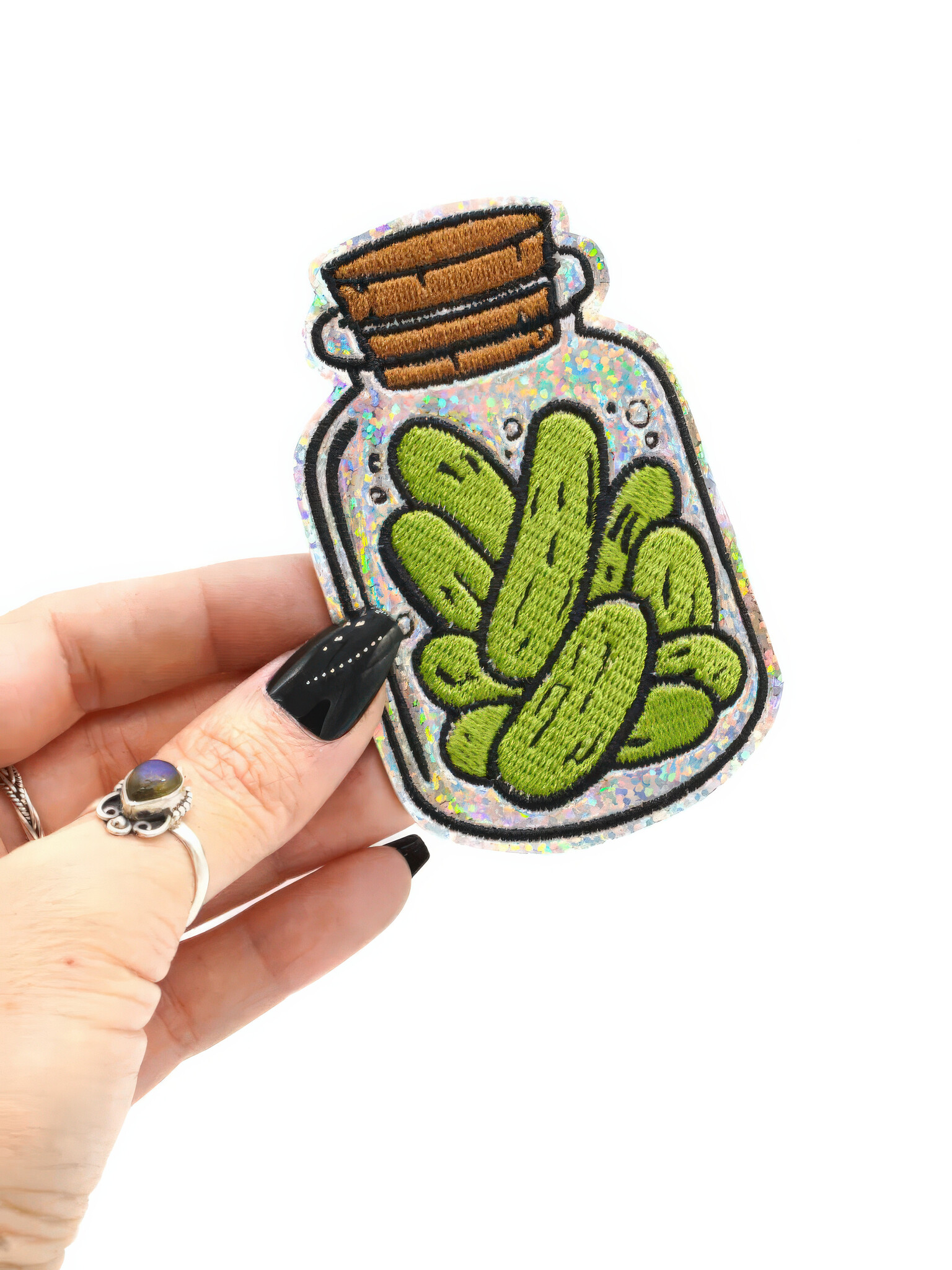 Pickle Jar Sparkle Patch-1