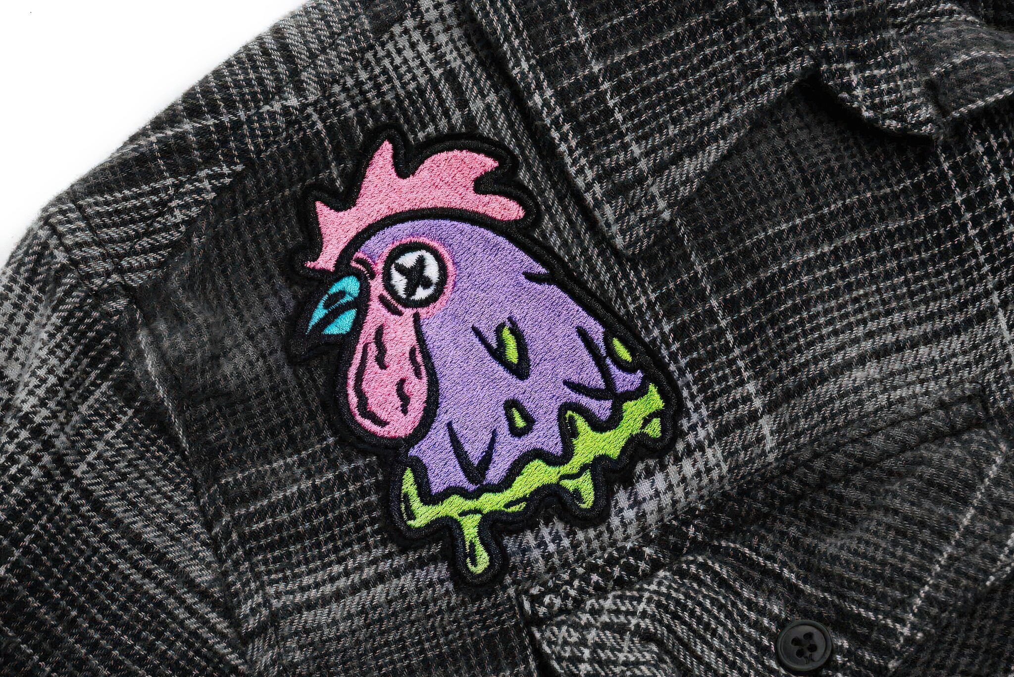 Rooster Head Patch-3