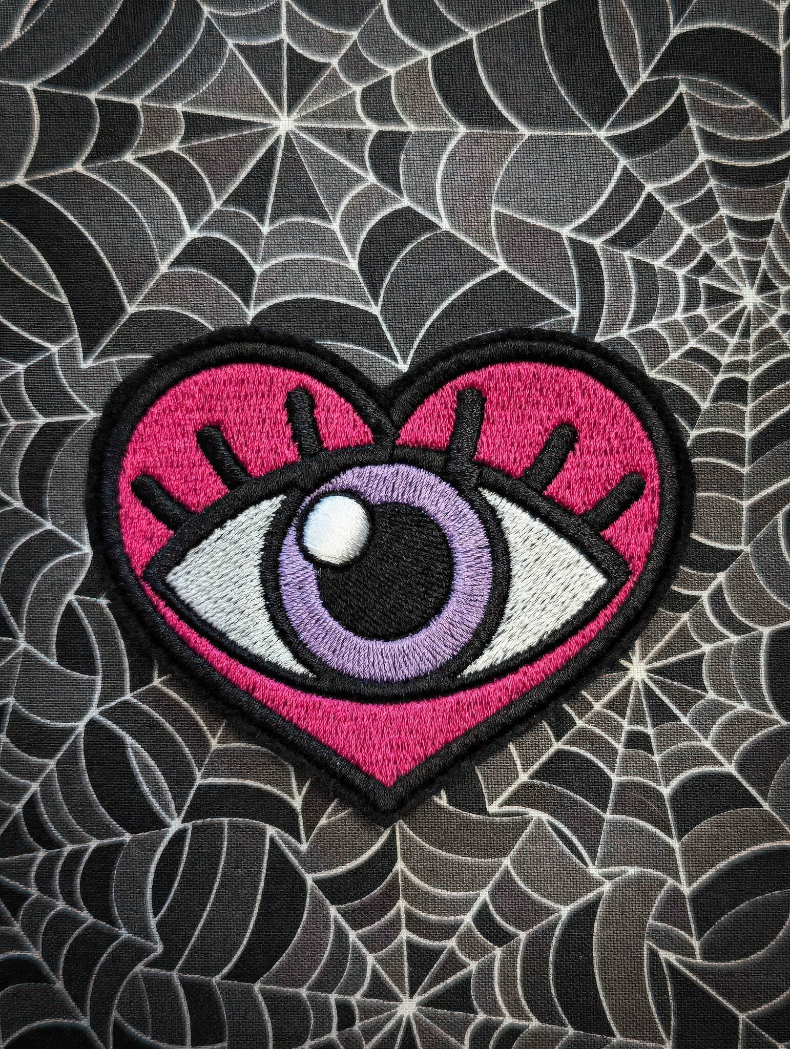 Heart Evil Eye Patch-2
