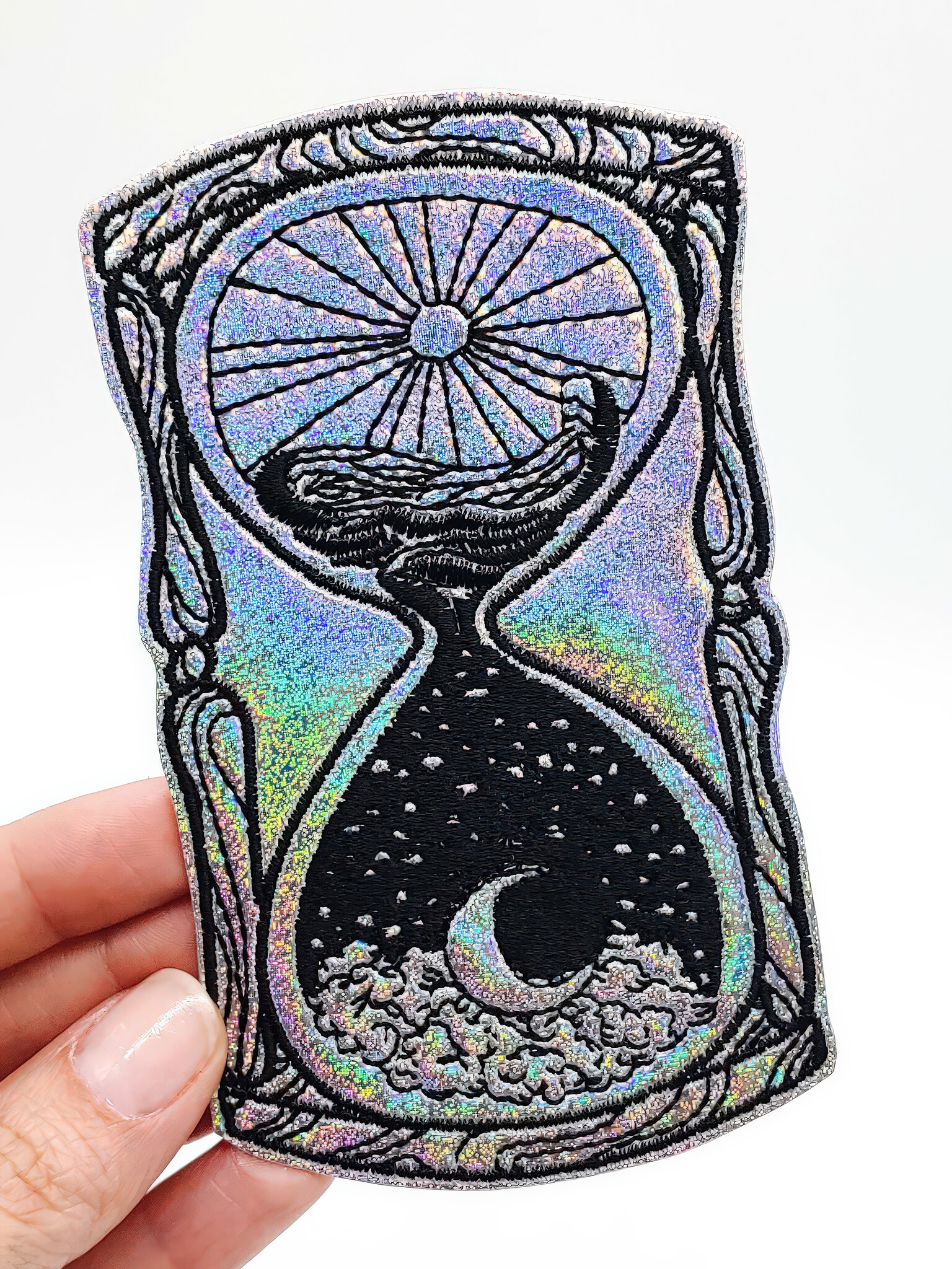 Large Sun & Moon Hourglass Patch-1