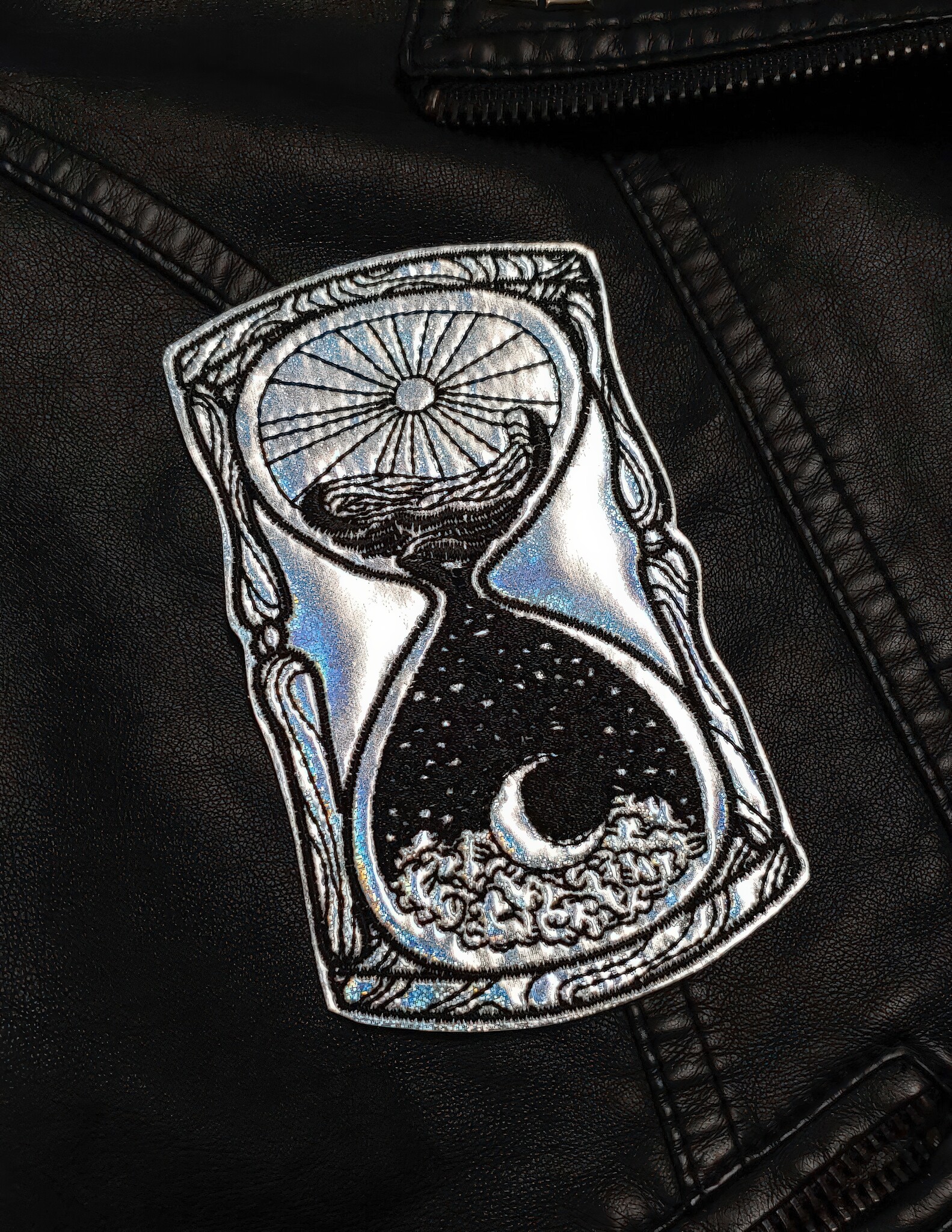 Large Sun & Moon Hourglass Patch-2