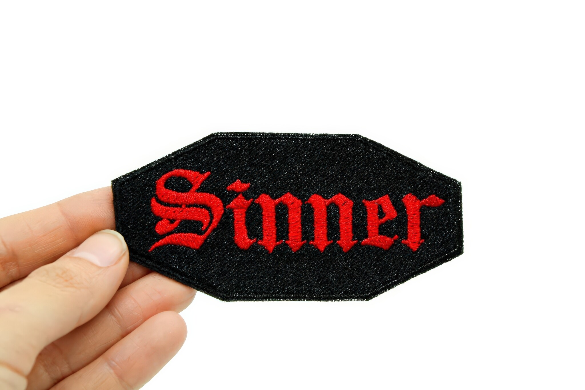 Sinner Embroidered Patch-2