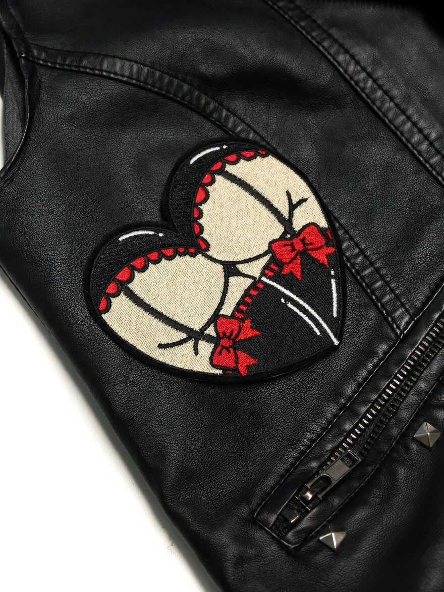 Gothic Booty Heart Patch